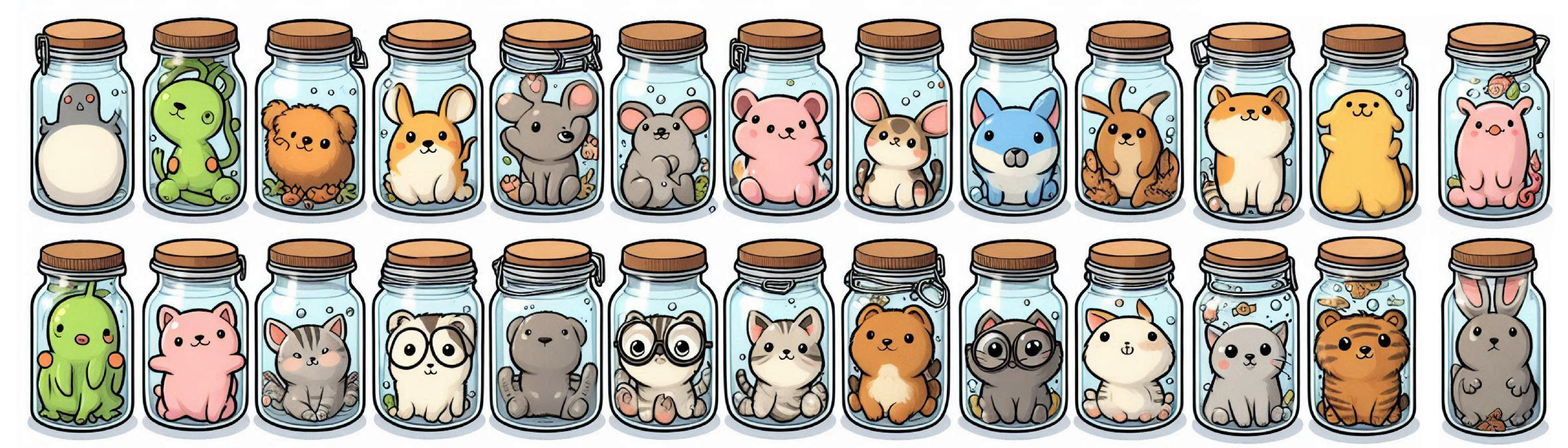 Pets in Jars