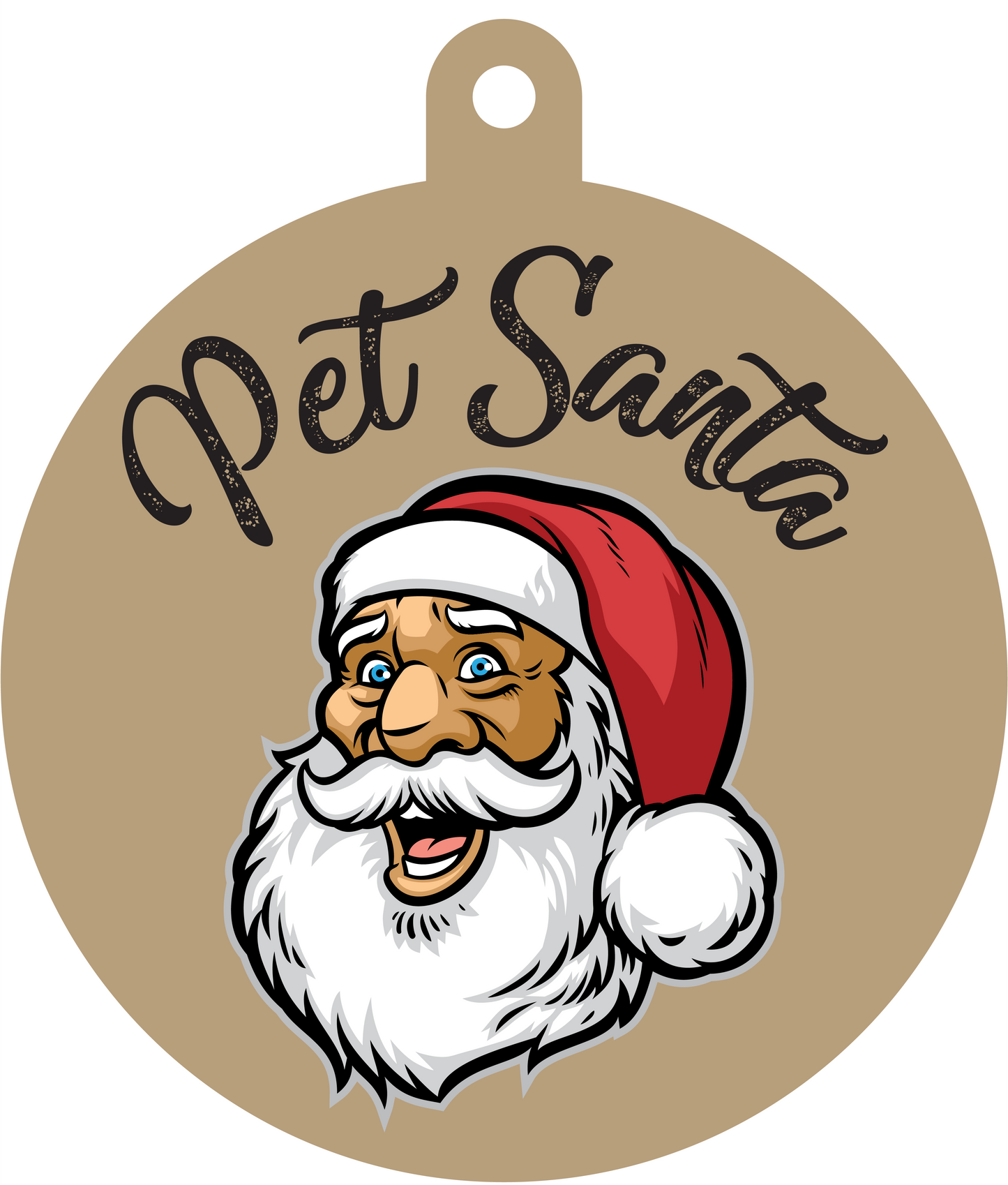 Pet Santa in a Jar - Festive Collectible - Quirky Holiday Gift - Cute Stocking Stuffer for Kids and Adults - Desk Decor Santa Figurine