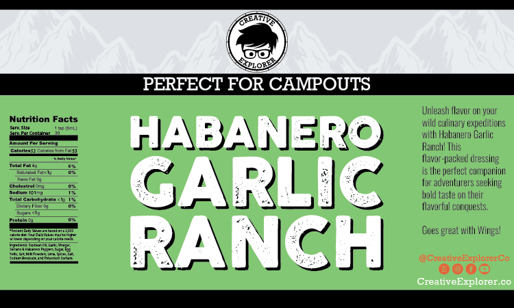 Habanero Garlic Ranch