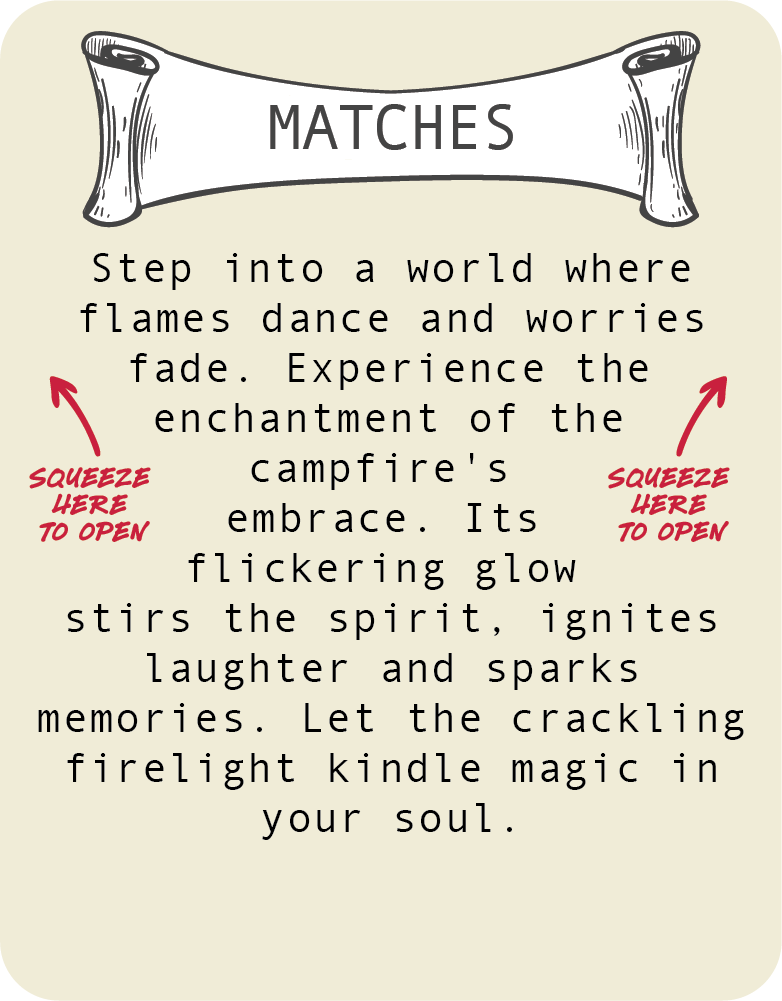 Campfire Chronicles Matchbox