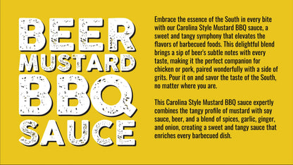 Beer Mustard BBQ Sauce