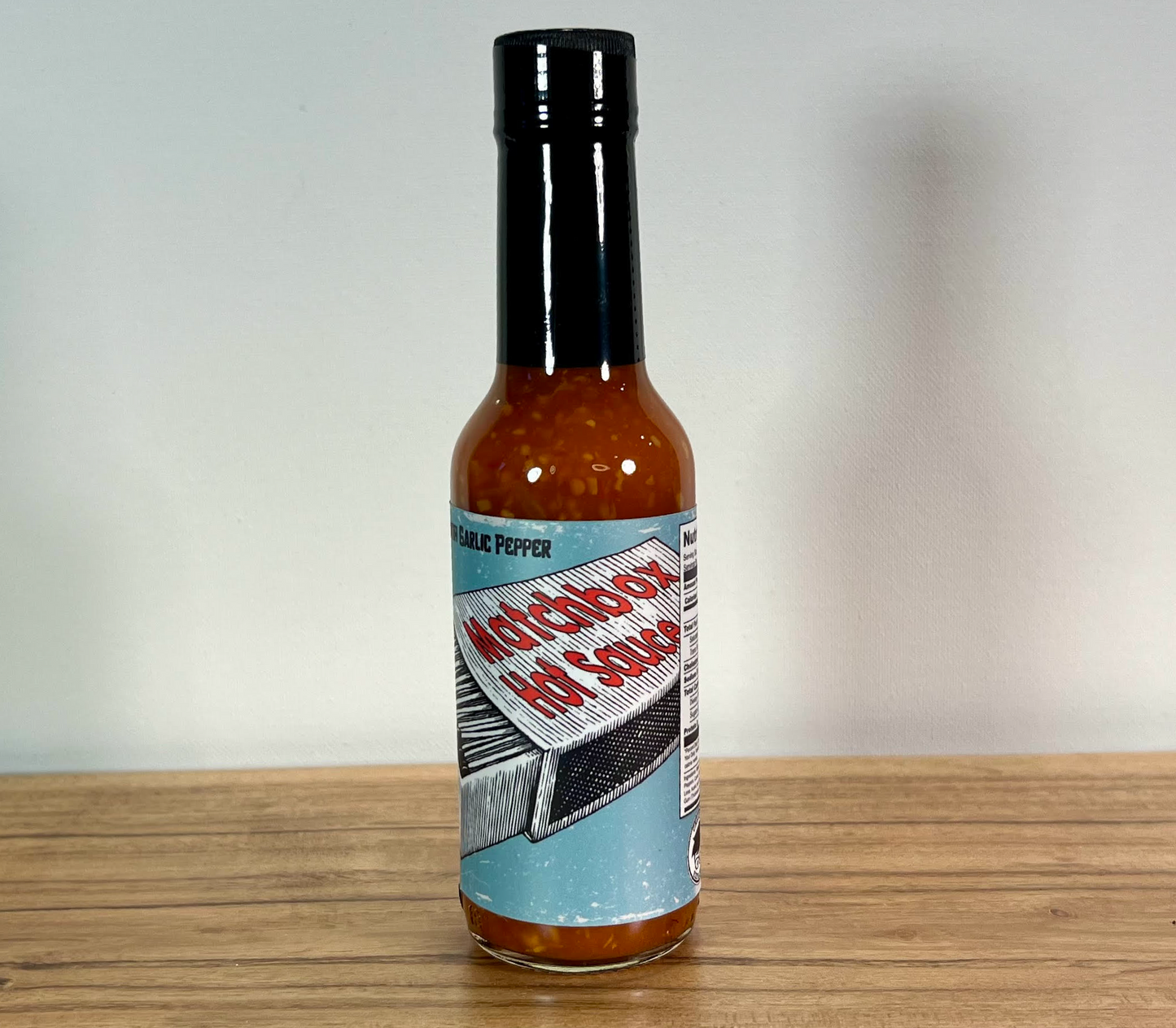 Matchbox Hot Sauce, Flavorful habanero and garlic, perfect for cookouts, camping and outdoor adventures