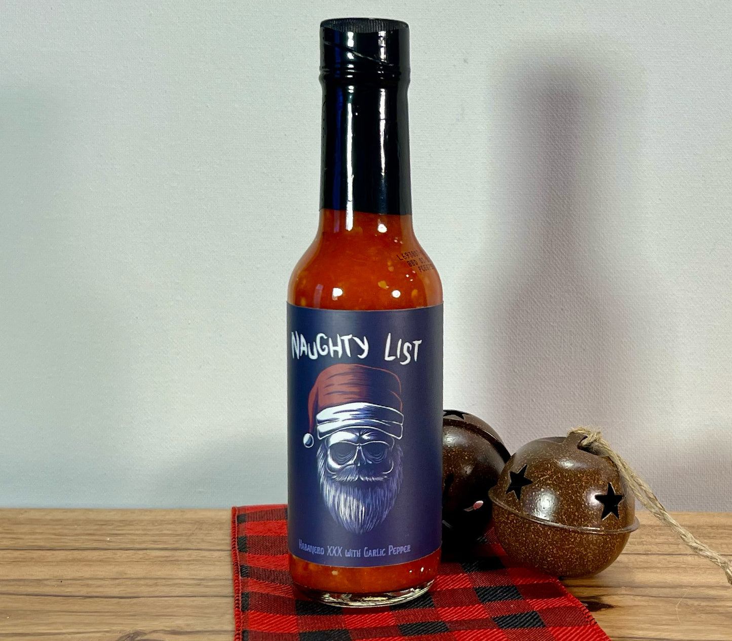 Naughty List Hot Sauce - Christmas Hot Sauce perfect gift and Stocking Stuffer