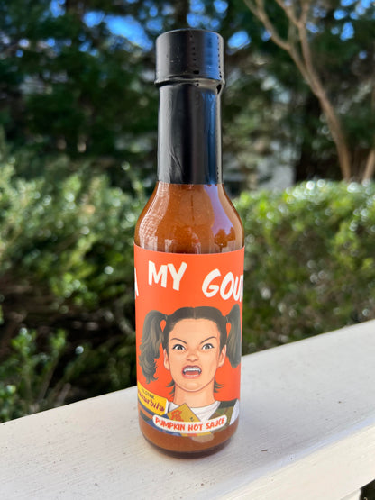 Oh My Gourd Pumpkin Hot Sauce, Perfect as a party favor or  Stocking Stuffer for the Holidays. Meme hot sauce.