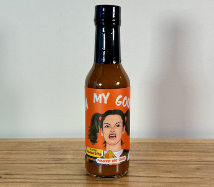 Oh My Gourd Pumpkin Hot Sauce, Perfect as a party favor or  Stocking Stuffer for the Holidays. Meme hot sauce.