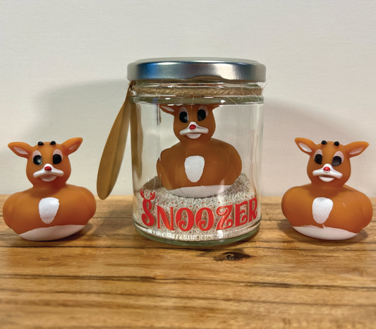 Pet Reindeer in a Jar - Cute Christmas Animal Toy - Festive Reindeer Collectible - Fun Holiday Gift and Stocking Stuffer