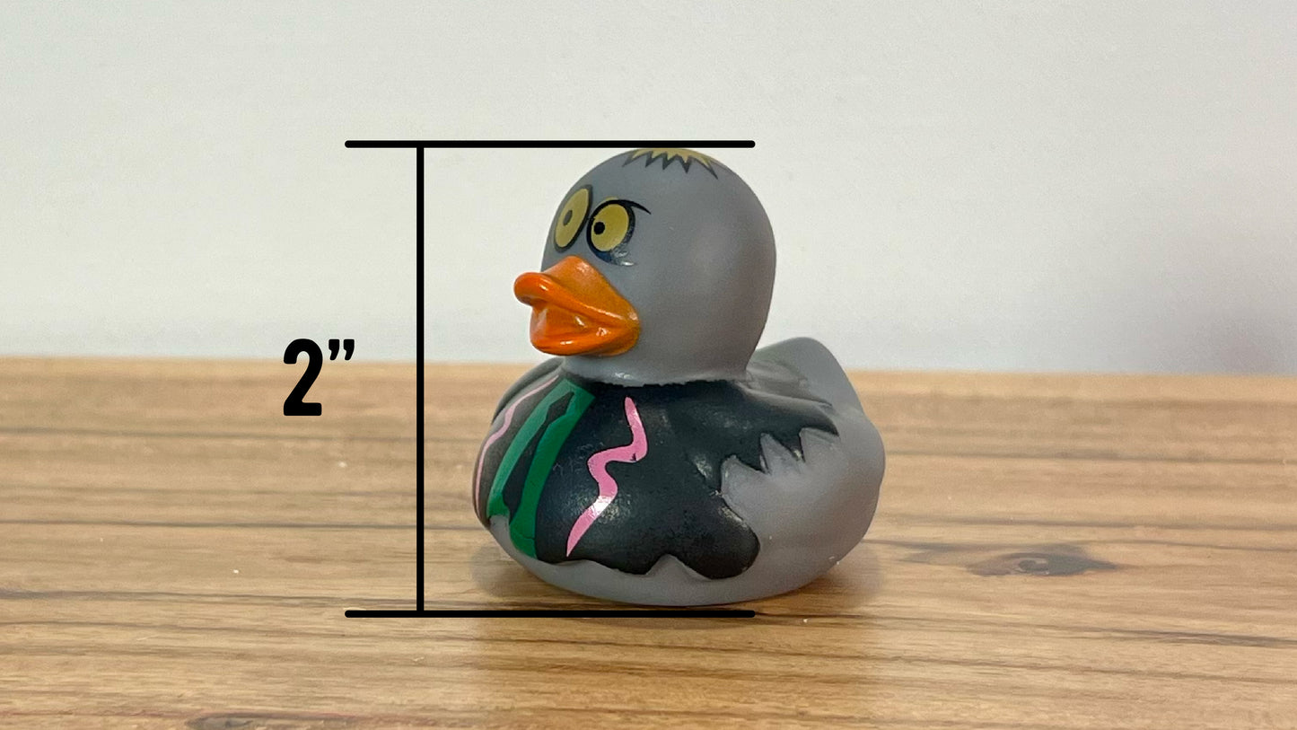 Pet Zombie Duck in a Jar - Spooky Rubber Duck Collectible - Quirky Halloween Gift - Fun Stocking Stuffer for All Ages